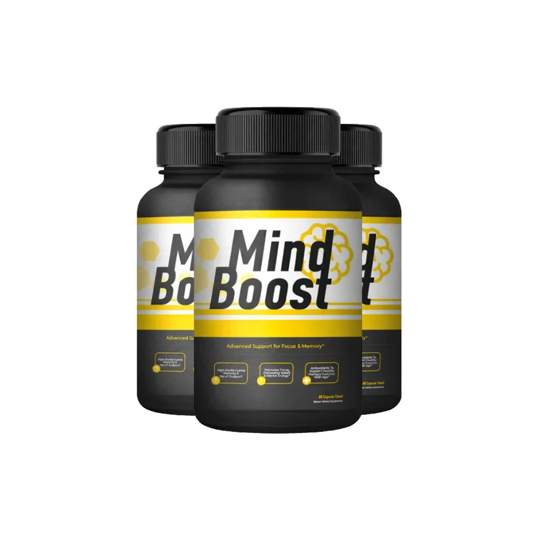 Mind Boost Supplementbottle.
